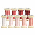 Natural 100% Mulberry Handmade Embroidery Silk Thread Silk Floss (48) - color: 48