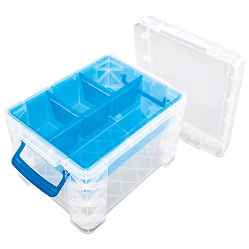 AVT37375 - Advantus Super Stacker Divided Storage Box