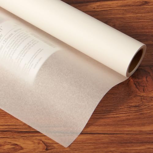 SEMLEART tracing Paper for Sewing /12-inch x 50yard Roll - color: 01-White, size: 12-inch x 50yard Roll