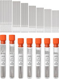 VONEEDL Large Eye Blunt Tapestry Needles (Pack of 70) - 7 Sizes with 7 Storage Tubes - Stainless Steel - Perfect for Darning, Embroidery, Cross-Stitching, Crafting, Knitting, Weaving, and DIY - size: 70pcs - 7 sizes
