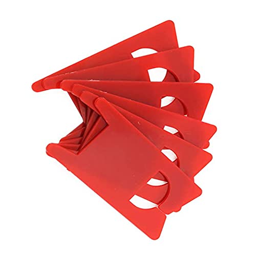 SagaSave Large Yarn Bobbins Spool Thread Knitting Sewing Crochet Weave Winder Tool Cross Stitch Bobbin Organizer Thread Holder(50pcs, Red, Large) - color: Red, size: 50pcs,Large