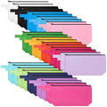 Saintrygo 30 Pcs Canvas Makeup Bags Bulk,7.5 X 5 X 1.8 Inch,Novel - color: Novel, size: 7.5 x 5 x 1.8 Inch