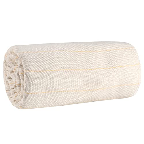PINGEUI 2 Pieces 39 x 197 Inch Tufting Cloth with Marked Lines, Large Size Punch Needle Monk’s Cloth, Primary Rug Backing Fabric for Embroidery, Handmade, DIY Craft - size: 2 Pieces 39 x 197 Inch