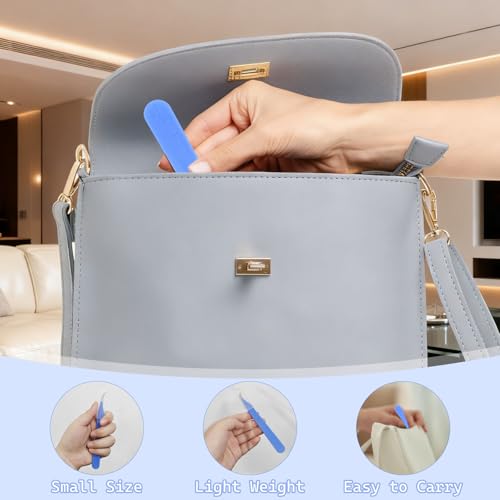 10 Pcs Seam Ripper for Sewing,Stitch Remover Razor with Protective Case and Anti-Slip Handle Light Thread Ripper Tool for Sewing Crafting Embroidery Sewing Accessory&Supply