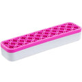 Desktop Organizers ,Cosmetic Storage Box& Desktop Storage Box Pink - color: Pink