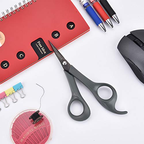 Micro Tip Scissors 6", Titanium Coated Detail Craft Scissors 4 P