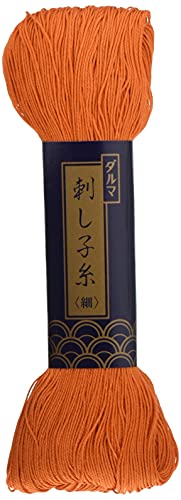 Dharma 01-2110 Persimmon Thread Thread Fine 170m Col.21 - color: col.21, style: Single Item