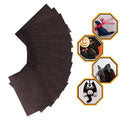 RZJZGZ 5 Piece Adhesive Felt Sheet 8.3X11.8in Felt Fabric Adhesive Sticky Back Felt Sheets for Art and Craft Making (Brown5) - color: Brown5