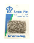 1/2" Steel Sequin Pins Used for Soft and Foamy Fabrics