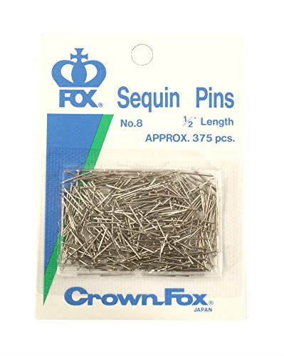 1/2" Steel Sequin Pins Used for Soft and Foamy Fabrics