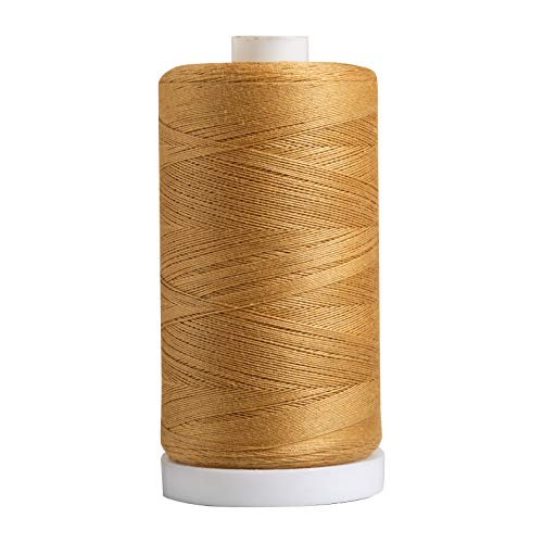 Connecting Threads Caramel Brown 100% Cotton Thread Spool - color: Caramel