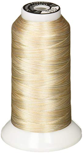 Superior Threads Fantastico 2-Ply 40-Weight High Strength Polyester Embroidery Quilting Sewing Thread - 2,000 Yard Cone (#5002 Marble) - color: Marble, size: 2,000 Yds.