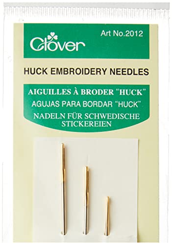 Clover 2012 Huck Embroidery Needles - size: #137