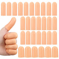 30 Pcs Gel Finger Cots, Reusable Silicone Finger Protectors