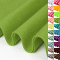 Apple Green Large Felt Fabric 36" X 36" 1 Square Yard, 1.4 mm for Crafts - color: Apple Green