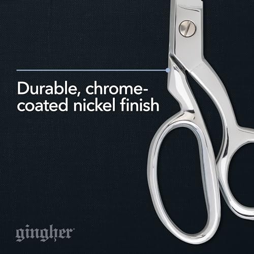 Gingher 8" Serrated Dressmaker's Fabric Scissors for Cutting Clothes - style: 8" Serrated Dressmaker