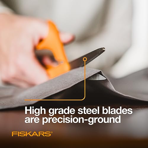 Fiskars 8" Original Orange-Handled Craft & Fabric Scissors, All Purpose - style: Orange-Handled 8"