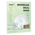 Koala Waterslide Decal Paper Inkjet Clear 10 Sheets 8.5x11 Inch