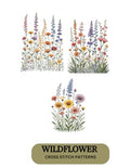 WILDFLOWER CROSS STITCH PATTERNS