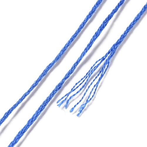 12 Skeins 105 Yds Embroidery Floss Bulk, Variegated Floss, 6 Strands Polyester for Friendship Bracelet Cross Stitch Jewelry Making Craft (Summer) - color: Summer