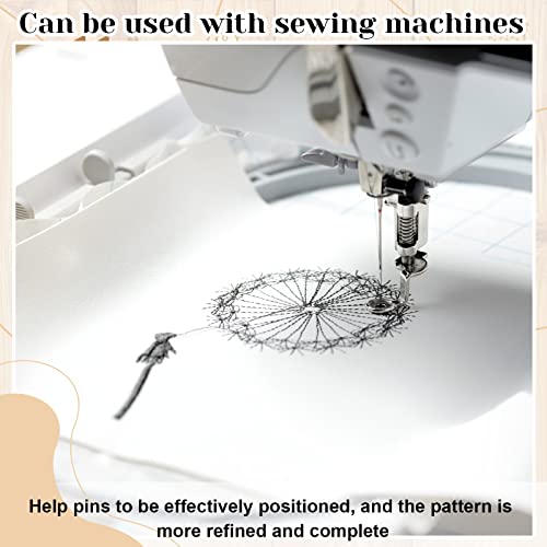 Geosar 2 Rolls 12'' X 50 yd Tear Away Embroidery Stabilizer Backing