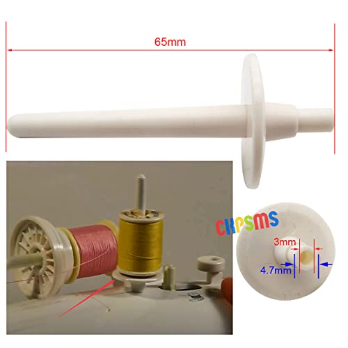 CKPSMS Brand- Extra/Spare Sewing Machine Spool pin (the Inner Diameter of the Opening is 3mm) Works for Sewing Machine Bobbin Winder Spindle