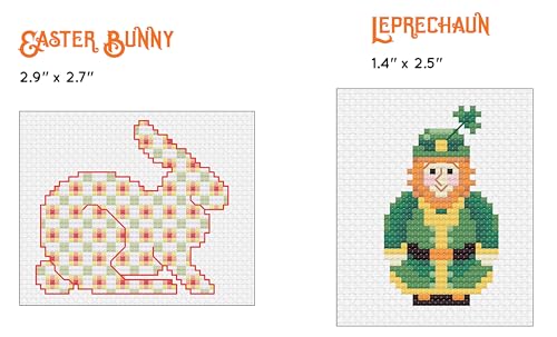 Whimsical Cross-Stitch: More Than 130 Designs from Trendy to Traditional (Dover Crafts: Embroidery & Needlepoint)
