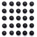 NCB Black Matte Onyx Beads 200pcs 4mm Round Gemstone Beads Spacer Charm Beads Natural Stone Loose Beads for Bracelet Necklace Jewelry Making 4mm 6mm 8mm 10mm (Matte Black Onyx, 4mm 200Beads) - color: Matte Black Onyx, size: 4mm 200Beads