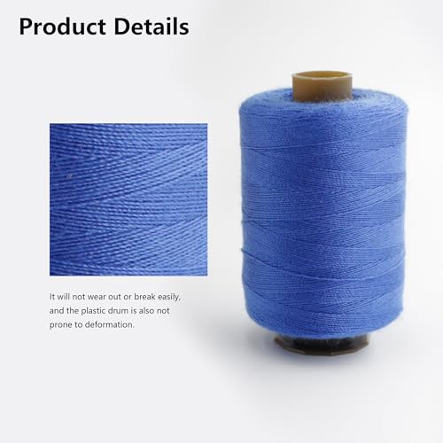 24Pcs Sewing Thread Spools Set 1000 Yards Per Spool Mixed Cotton Threads for DIY Sewing Machine, Embroidery Machine, Hand Sewing, 24 Colors