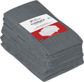 Utopia Kitchen Light Grey Flour Sack Towels [6 Pack-28 x 28 in] 100% Cotton - color: Light Grey, size: 6 Pack