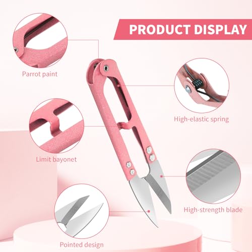 CZZXI 3PCS Thread Snips, High-Carbon Steel Thread Cutter