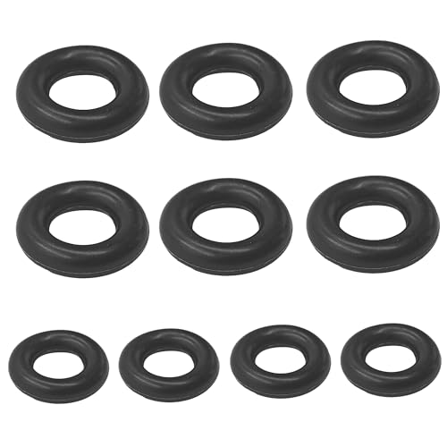 bskkw 10PCS Bobbin Winder Rubber O Ring Replacement, Tire Belt for Vintage Sewing Machine Parts