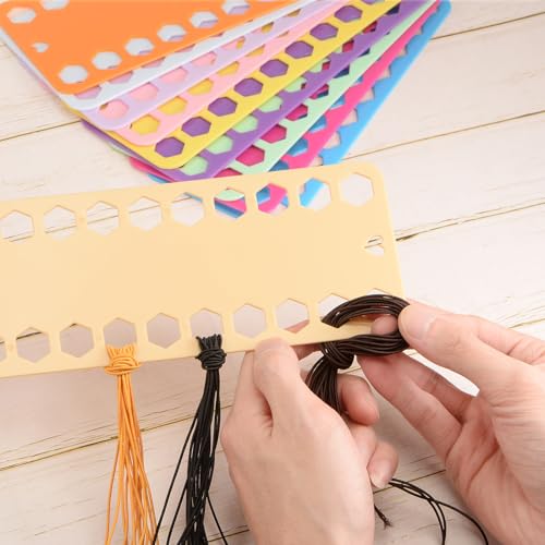 HARFINGTON 5pcs Embroidery Floss Organizer Cards 20 Positions 7.68"x3.15"