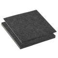 PATIKIL 8x8 Inch Black Square Felt Furniture Pad, 5Pack 2mm Thickness Non-Slip Anti-Scratch Adhesive Backed - color: Black, size: 8x8 Inch