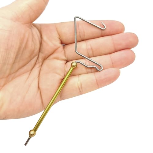 HERCULES Fly Tying Tools, Fly Tying Kit with Bobbin Thread Holder, Wire Threader, Knot Whip Finisher, Hackle Plier, Bodkin, Fly Fishing Lure Making Accessories - color: Whip Finisher