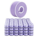 Mandala Crafts Lavender 15J SA156 Prefilled Bobbin Thread, 144 PCs - color: Lavender, size: Size A 144 X 142 Yards