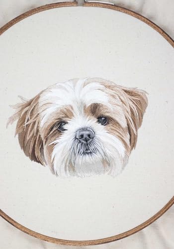 Pet Portrait Embroidery: Lovingly Stitch Your Dog or Cat; A Modern Guide to Thread Painting