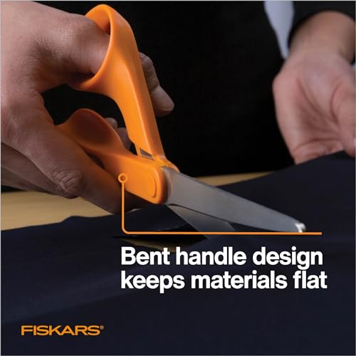 Fiskars 7" Petite Original Orange-Handled Fabric Scissors, Sewing & Crafts - style: Petite Orange-Handled