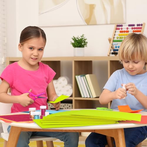 10PCS Bright Yellow Self Adhesive Felt Fabric Sheets Sticky Felt Sheets for Craft Supplies Art Home Making（8.3" x 11.8"/20 x 30cm） - color: Bright Yellow