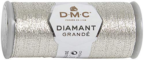 DMC Diamant Grande Metallic Thread 21.8yd - Light Silver