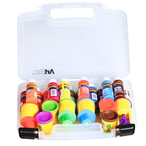 ArtBin 14-Inch Quick View Lockable Carrying Case, Clear - size: 14 inch - Standard
