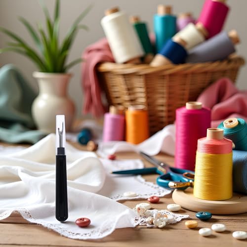 1Pc Thread Remover,Stitch Unpickers Seam Remover Set Sewing Crafting and Removing Embroidery Hems and Seams DIY Cross-Stitch Accessories,Seam Rippers Sewing Tools