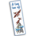 Povitrulya Dinosaur Counted Cross Stitch Kit Pterodactyl - DIY Bookmark Set for Hand Embroidery, Suitable for adultss - color: Pterodactyl