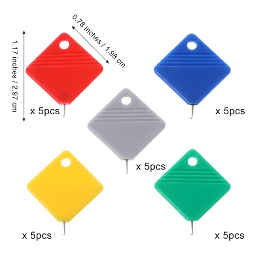 25 Pack Automatic Needle Threader Tool for Hand Sewing