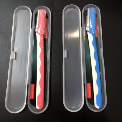 8 PACK Glass Nail File & Acne Needle Organizer Case, Clear Storage Box for Nail Tools & Blackhead Extractor Tools