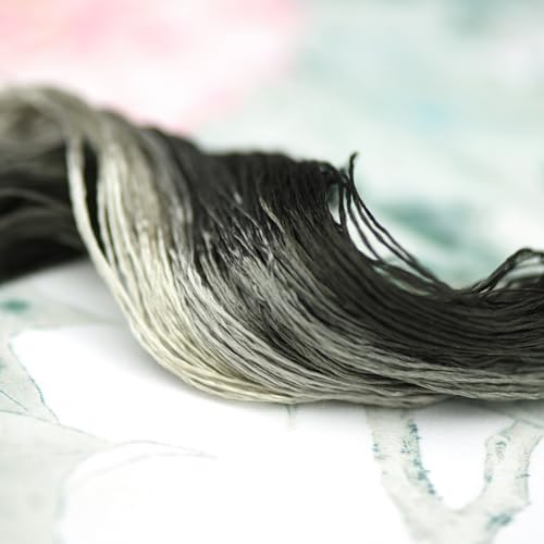 Natural 100% Mulberry Handmade Embroidery Silk Thread Silk Floss (84) - color: 84