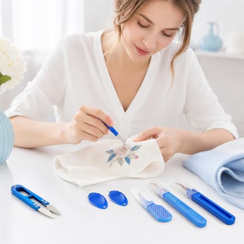 7 PCS Seam Rippers for Sewing, Thread Remover Tool with Storage Case