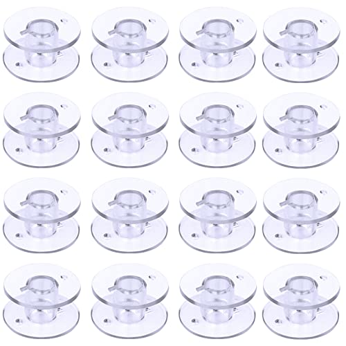 100 Pcs Bobbins, Bobbins for Brother Sewing Machine, Plastic Bobbin, Sewing Bobbins Class 15 Bobbins, Bobbins for Singer Sewing Machine Bobbins for Sin-ger/Bro-Ther - size: 100 PCS