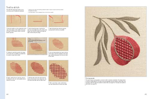 The Royal School of Needlework Book of Embroidery: A Guide To Essential Stitches, Techniques And Projects