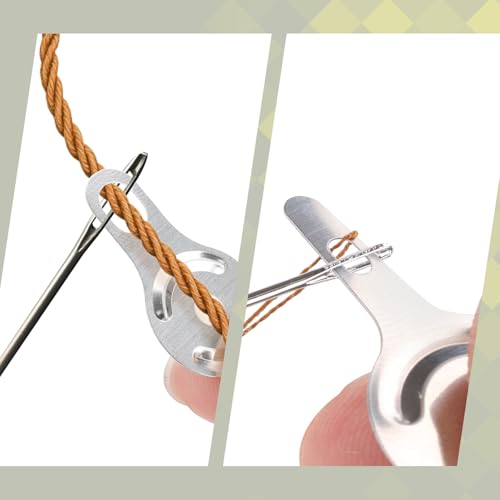 DIPEAK 4 Pcs Metal Needle Threaders Replacement for Dritz